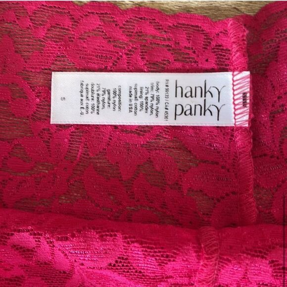 2) NEW hanky panky Retro Lace V Kini small - Picture 4 of 8